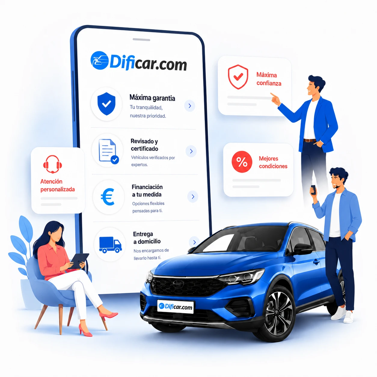 Atención y servicios de Dificar.com